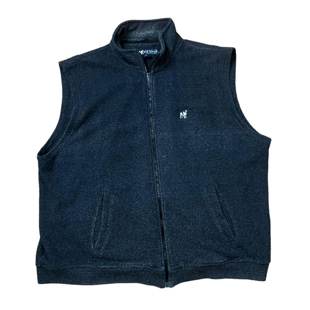 Vintage Big Dogs Terry Cloth Vest  3X